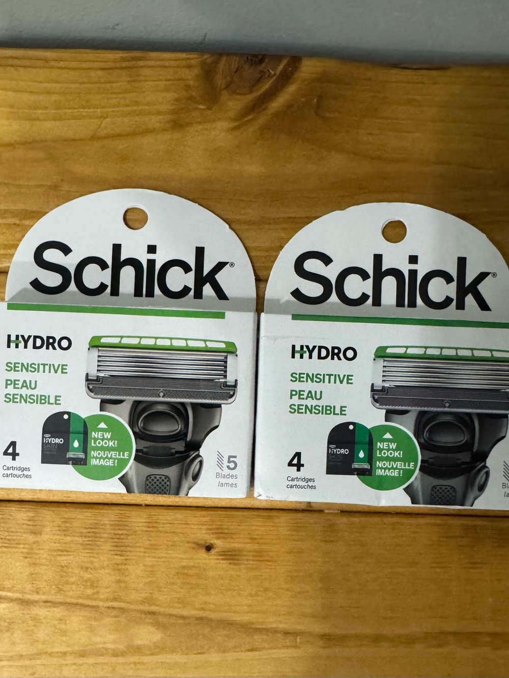 Schick Hydro Sensitive Replacement Razor Blades - Green